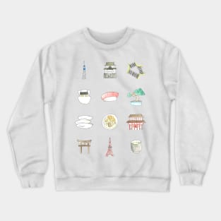 Tokyo Icons Crewneck Sweatshirt